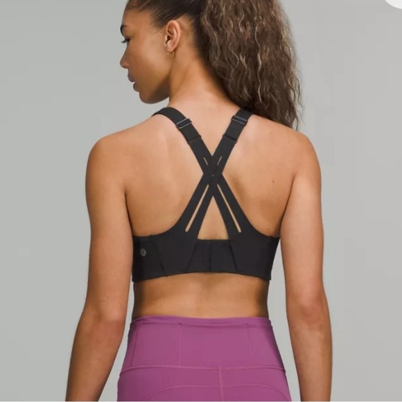 Lululemon AirSupport Bra black size 36D high support bra - Picture 2 of 6